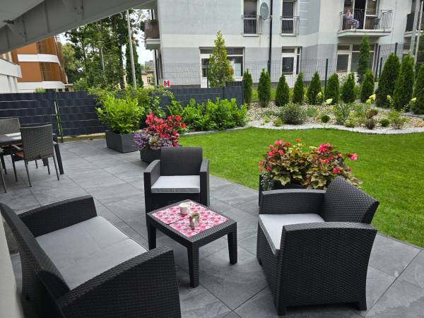 Baltic Waves Resort -ogród