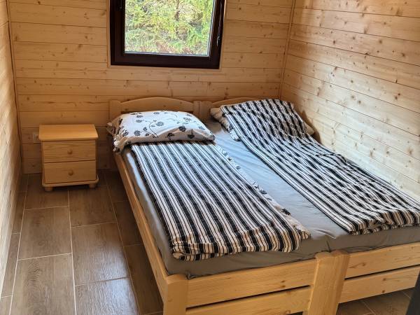 Domki do wynajęcia nad jeziorem w Wilkasch