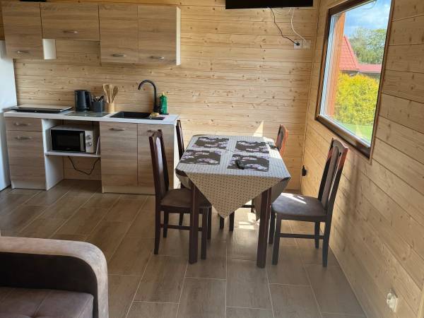 Domki do wynajęcia nad jeziorem w Wilkasch