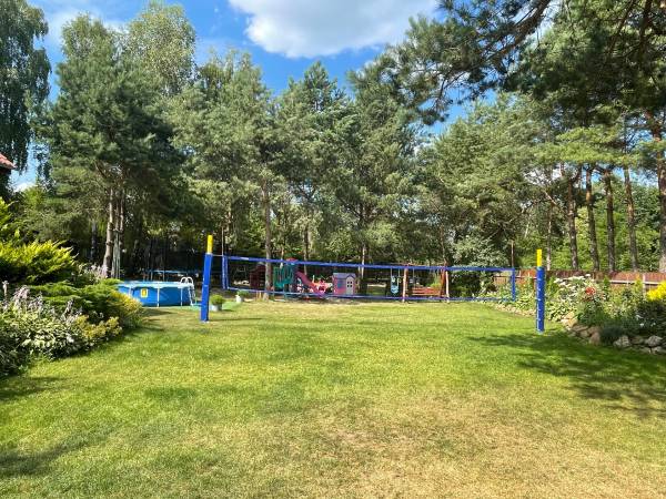 Dom nad jeziorem na Mazurach