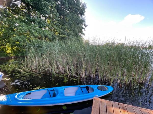 Dom nad jeziorem na Mazurach