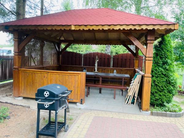 Dom nad jeziorem na Mazurach