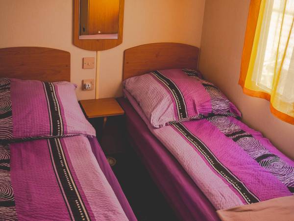 sypialnia, domek 6 osobowy