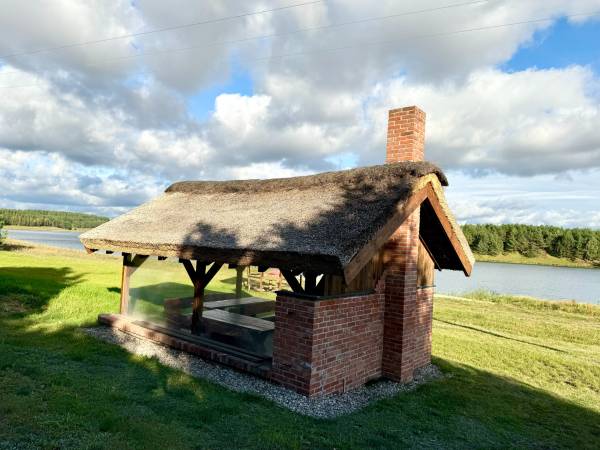 Wiata na grill ognisko