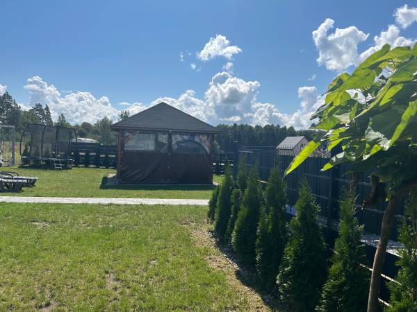 Domki WESTERN HOUSE Giżycko Fuleda Sauna Jacuzzi Kominek