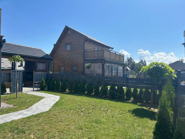 Domki WESTERN HOUSE Giżycko Fuleda Sauna Jacuzzi Kominek