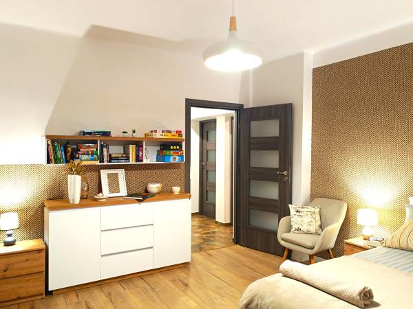 Apartament Slowly Zamość - na wyłączność, z ogrodem