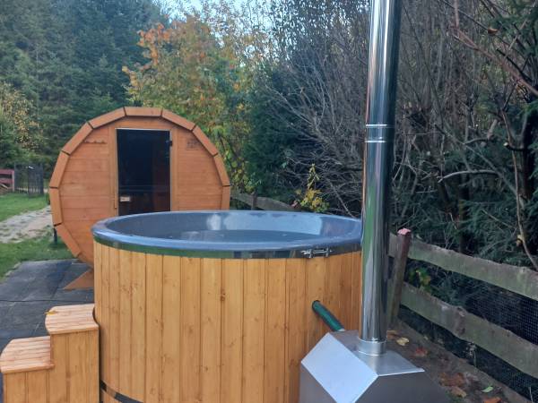 Sauną balią przy domku Montana