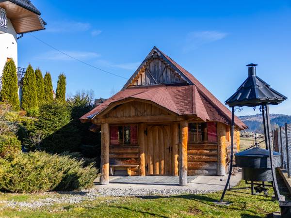 Szałas dostępny dla Gości. 