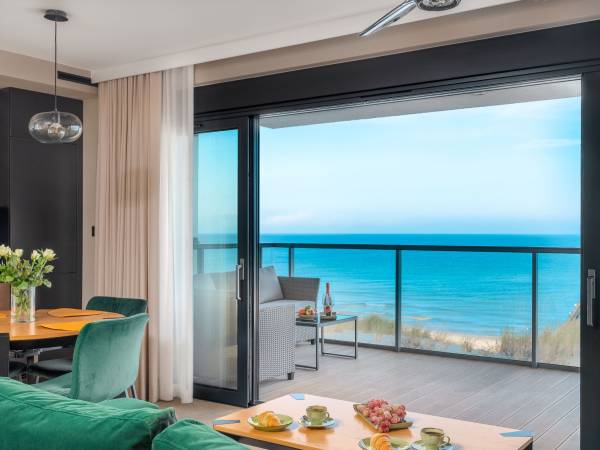 Apartament Dun - frotowy widok na morze