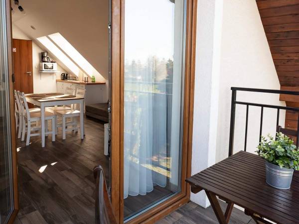 Apartament jednopokojowy na piętrze 