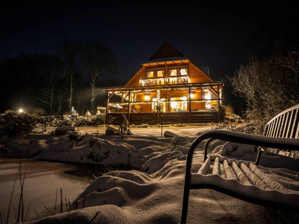 Domek 8 os. Karkonosze/Rudawy Janowickie Jacuzzi/Sauna - Piaskowy Koń