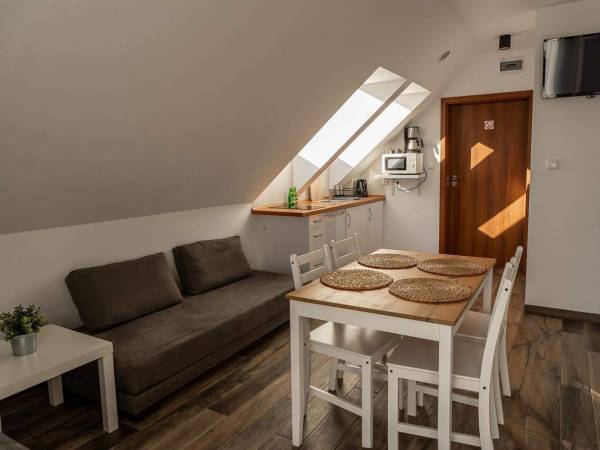 Apartament jednopokojowy na piętrze 