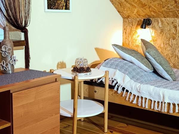 Domek Brzozowy Zakątek sauna, jacuzzi