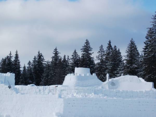 Zamek śnieżny