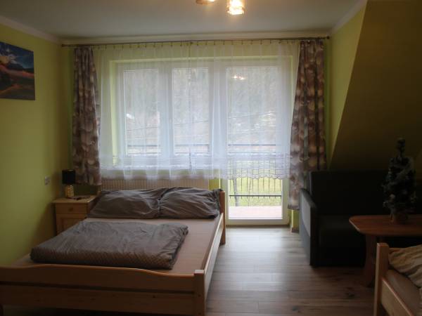 Apartament 4 osobowy - sypialnia