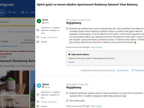 Apartament Rodzinny Bulwary