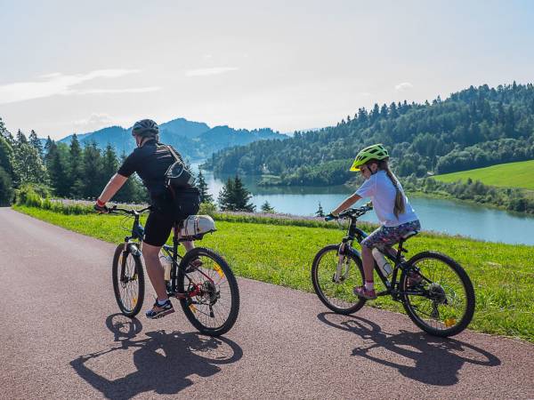 Trasa towerowa wokół Jeziora Czorsztyńskiego