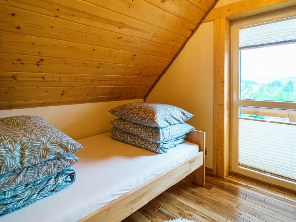 Domek całoroczny z kominkiem