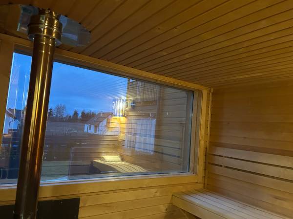 Domki WESTERN HOUSE Giżycko Fuleda Sauna Jacuzzi Kominek