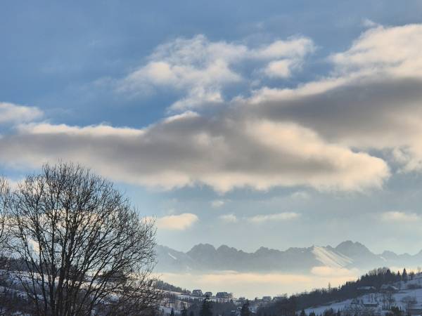 Widok z Trybsza na góry