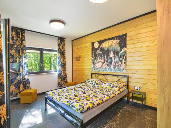 Dom Oskar sypialnia z tarasem