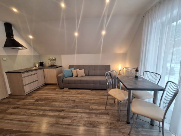 Apartament dwupoziomowy duży