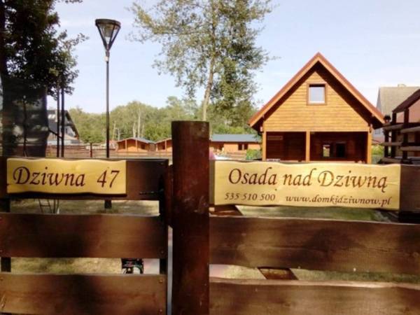 Osada Nad Dziwną domki nad morzem