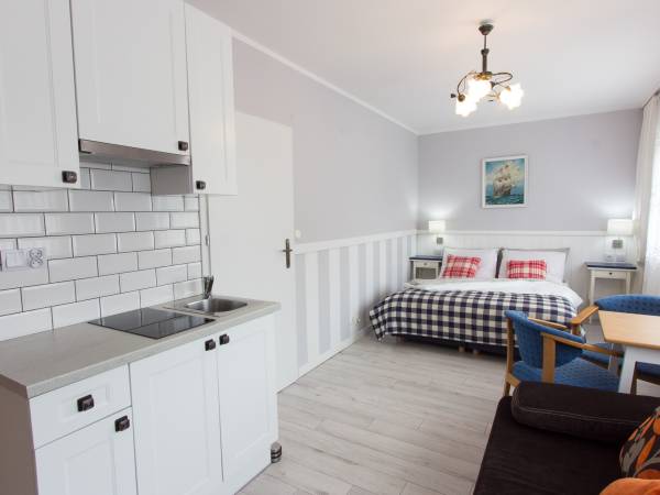 Pokój z aneksem kuchennym