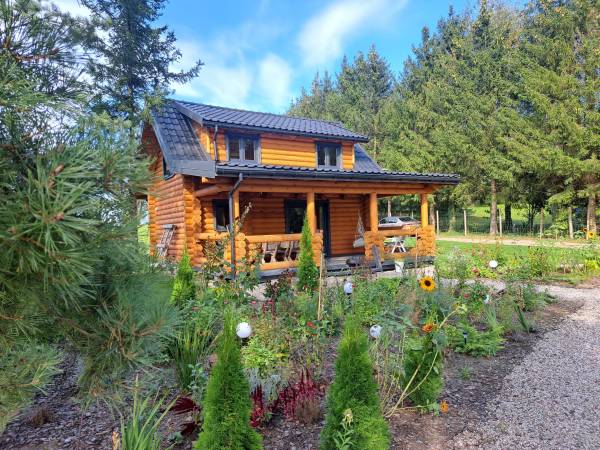 Domki nad jeziorem Silec z własną linią brzegową