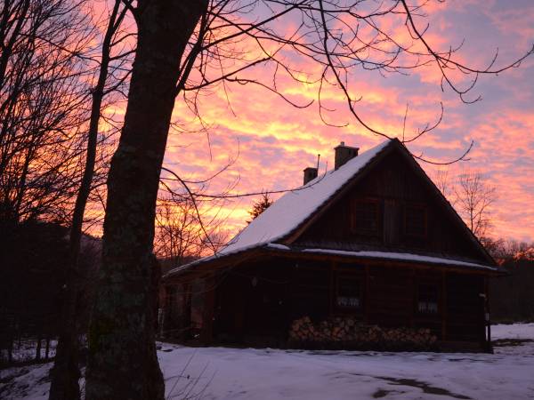 wschód słońca w Procisnym