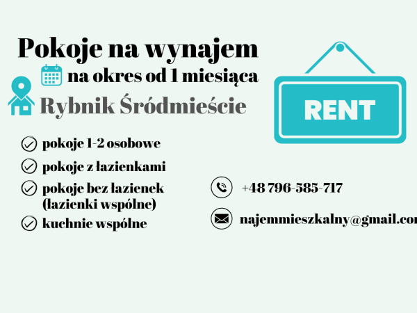 Pokoje mieszkalne i kwatery