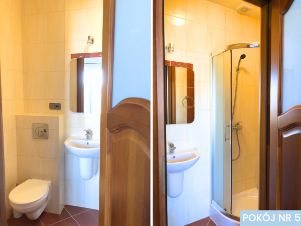 pokój nr 5 - łazienka
