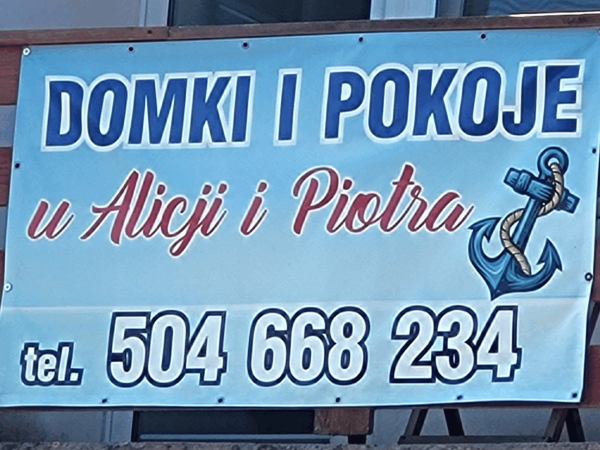 Domki i Pokoje u Alicji i Piotra