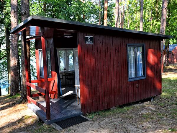 Domki na Kaszubach nad Jeziorem Mausz