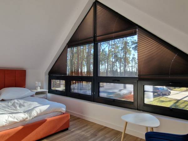 Domek piętrowy 4-osobowy z klimatyzacją