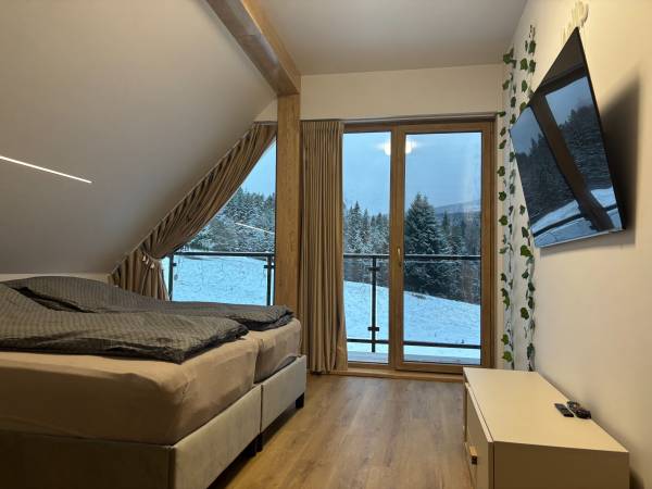 Zielone Wzgórze Dom Całoroczny na wyłączność w Beskidach