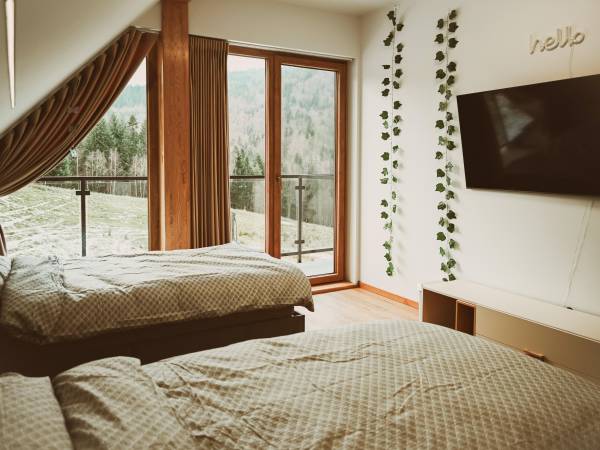 Zielone Wzgórze Dom Całoroczny na wyłączność w Beskidach