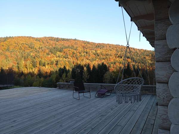 Zielone Wzgórze Dom Całoroczny na wyłączność w Beskidach