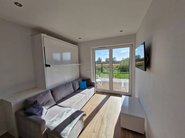 Apartament Deluxe 2-pokojowy z ogródkiem