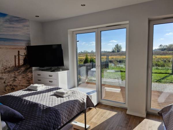 Apartament Deluxe 1-pokojowy z ogródkiem