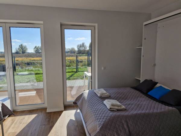 Apartament Deluxe 1-pokojowy z ogródkiem