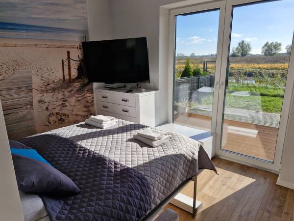 Apartament Deluxe 1-pokojowy z ogródkiem