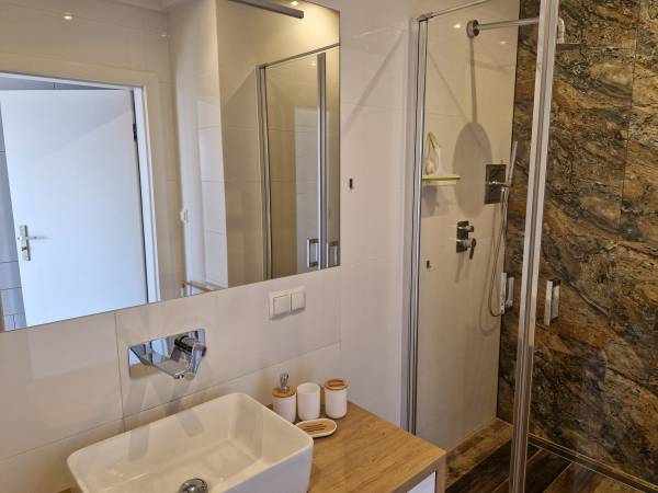 Apartament Deluxe 1-pokojowy z ogródkiem