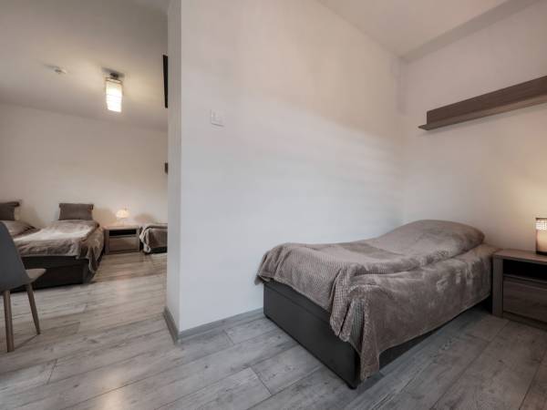 Pokój 4 osobowy z balkonem,łazienką i tv/willa w centrum miasta