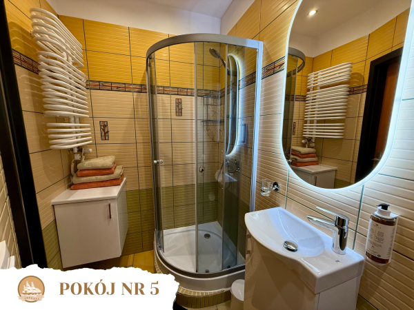 Pokój gościnny nr 5 - łazienka