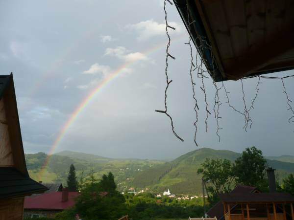 Urokliwe domki góralskie