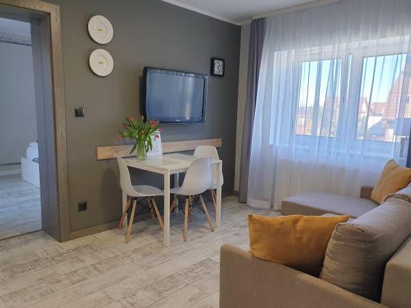 Sandra I apartament salon z aneksem piętro II