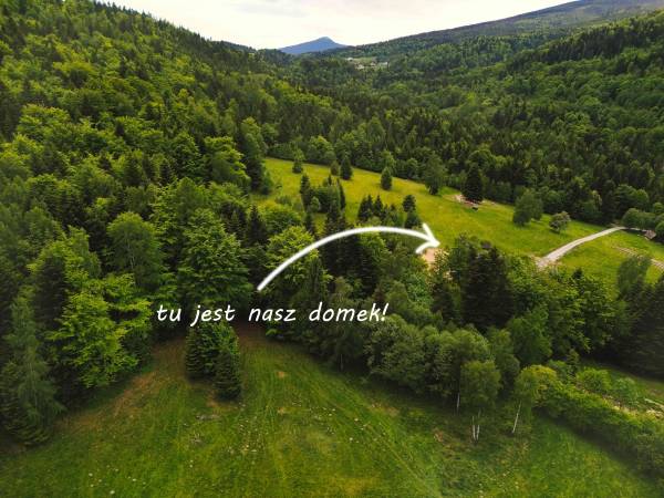 Zielone Wzgórze Dom Całoroczny na wyłączność w Beskidach