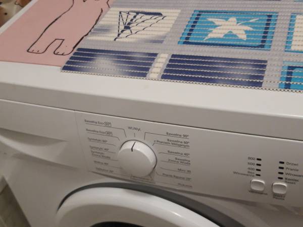 Pralka w łazience 2 pokojowym